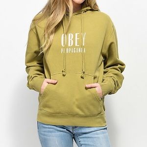 Obey Main Street Dusty Avocado Hoodie